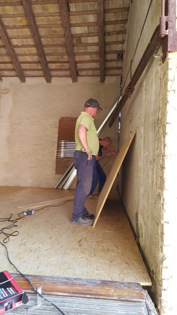 Räumung und Aufbau von Markus`Wohnung