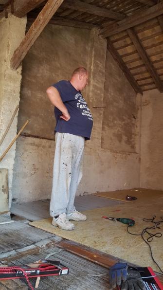 Räumung und Aufbau von Markus`Wohnung